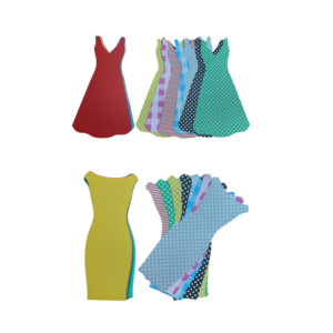 Vestido em godê e o clássico tubinho