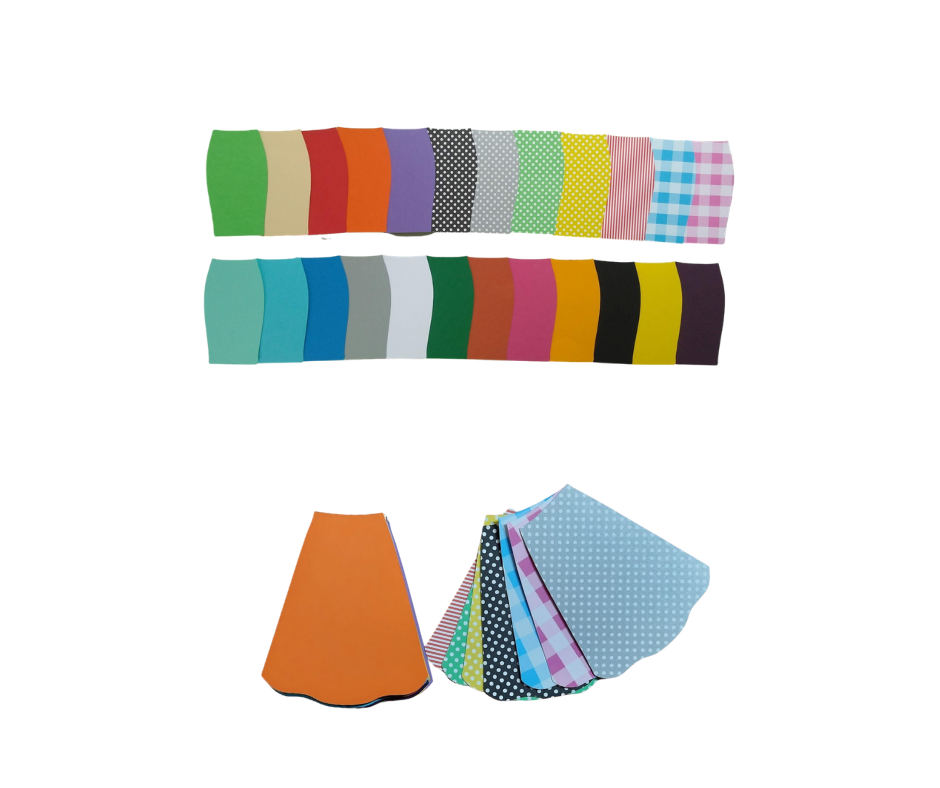 4 Saias em godê e corte reto