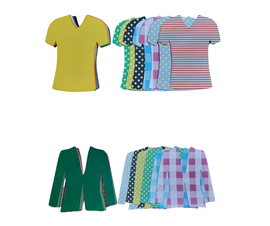 6 Tops do kit: T-shirt e Blazer